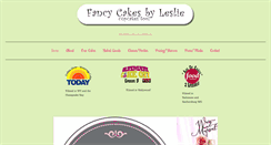 Desktop Screenshot of fancycakesbyleslie.com
